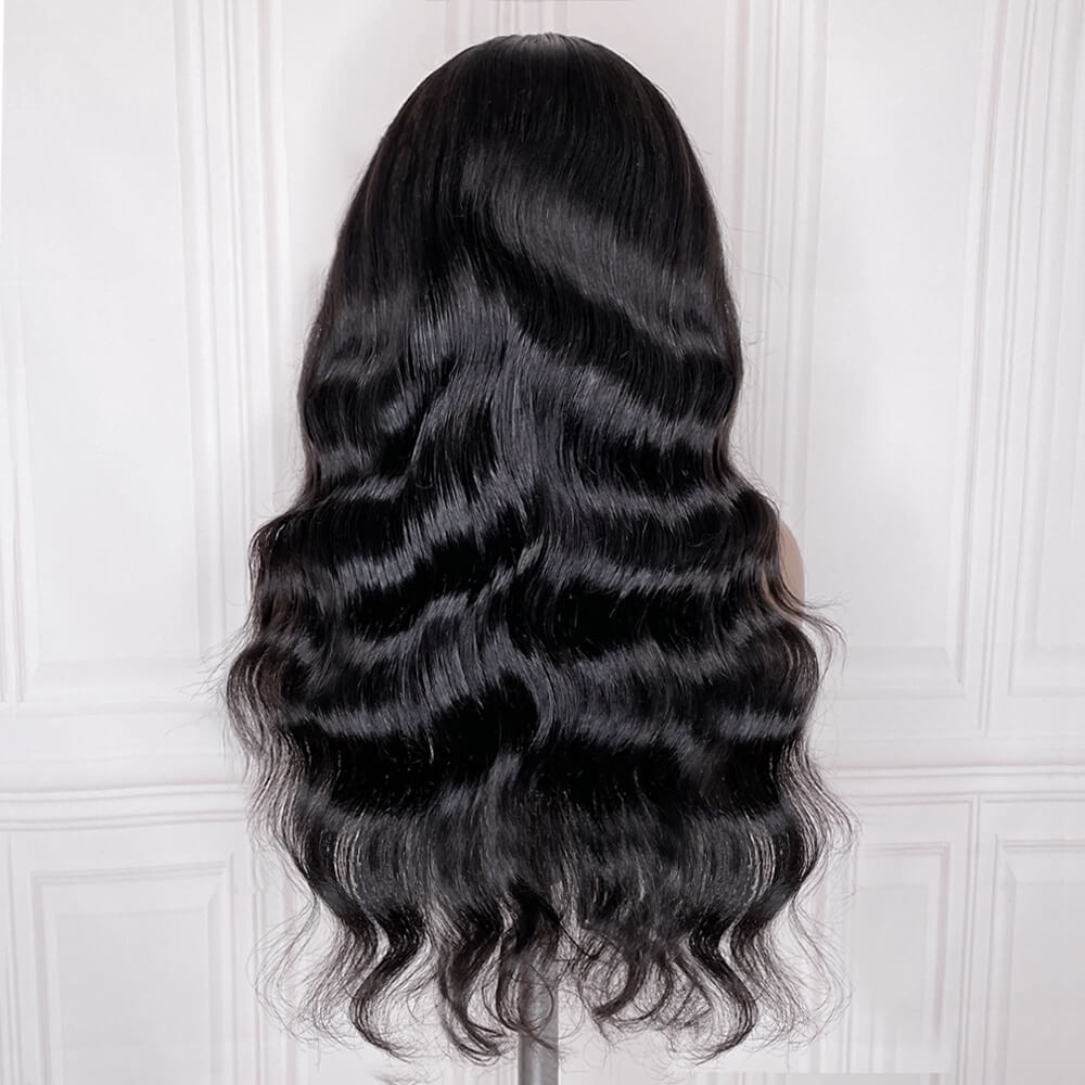 LinktoHair Glueless 5x5 Closure HD Lace Body Wave Wig with Secure 3D Dome Cap