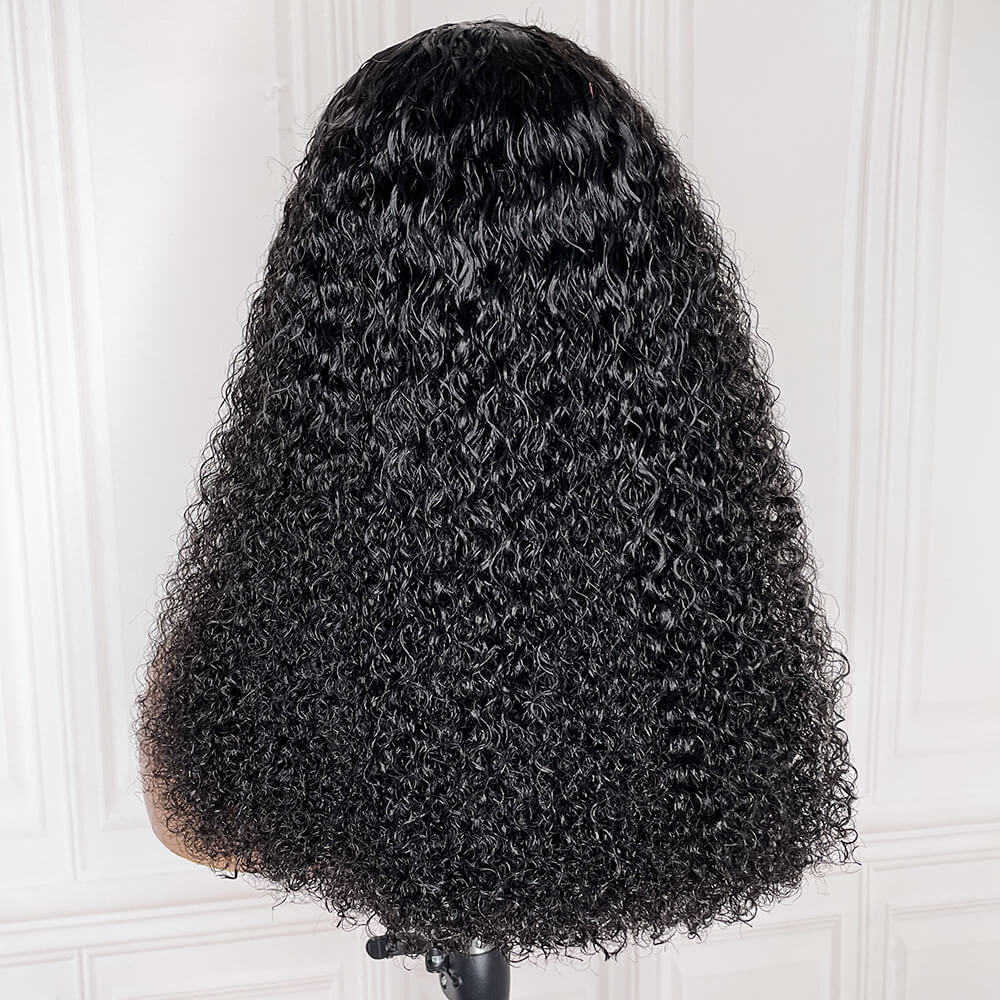 Load image into Gallery viewer, LinktoHair Wear &amp;amp; Go Glueless 5x5 Closure HD Lace Kinky Curly Wig with Secure 3D Dome Cap
