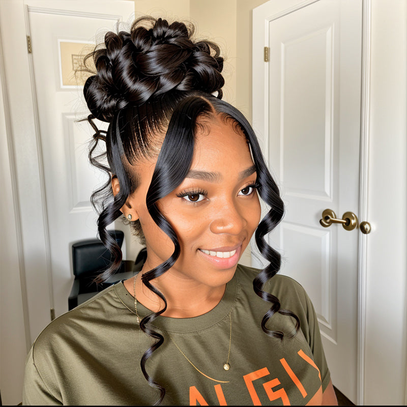 LinktoHair Trendy Limited Design | Natural Baby Hair 13x4 Lace Human Hair Wig