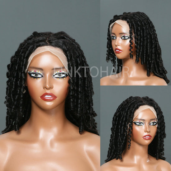 Load image into Gallery viewer, Limited Design | Dreadlock Wig 13x4 Lace Front Wig Human Hair
