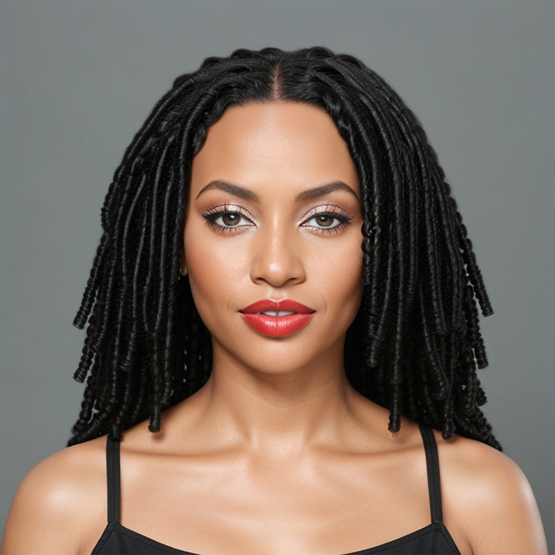 Load image into Gallery viewer, Limited Design | Dreadlock Wig 13x4 Lace Front Wig Human Hair
