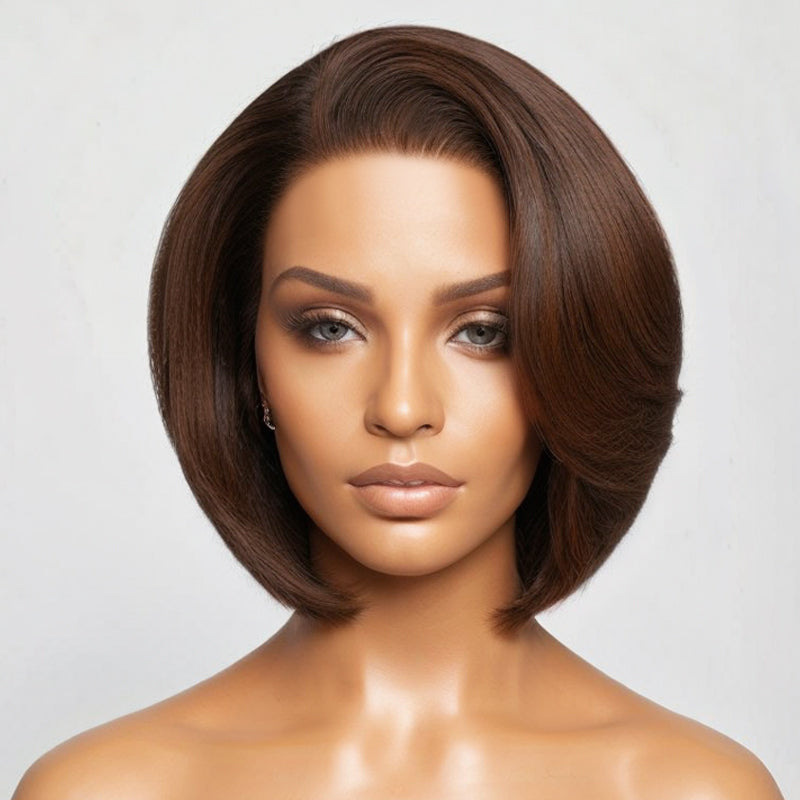 Load image into Gallery viewer, Linktohair Virgin Hair Highlight Bob Short Lace Frontal Wig
