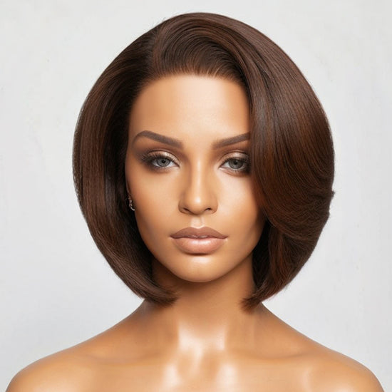 Load image into Gallery viewer, Linktohair Virgin Hair Highlight Bob Short Lace Frontal Wig

