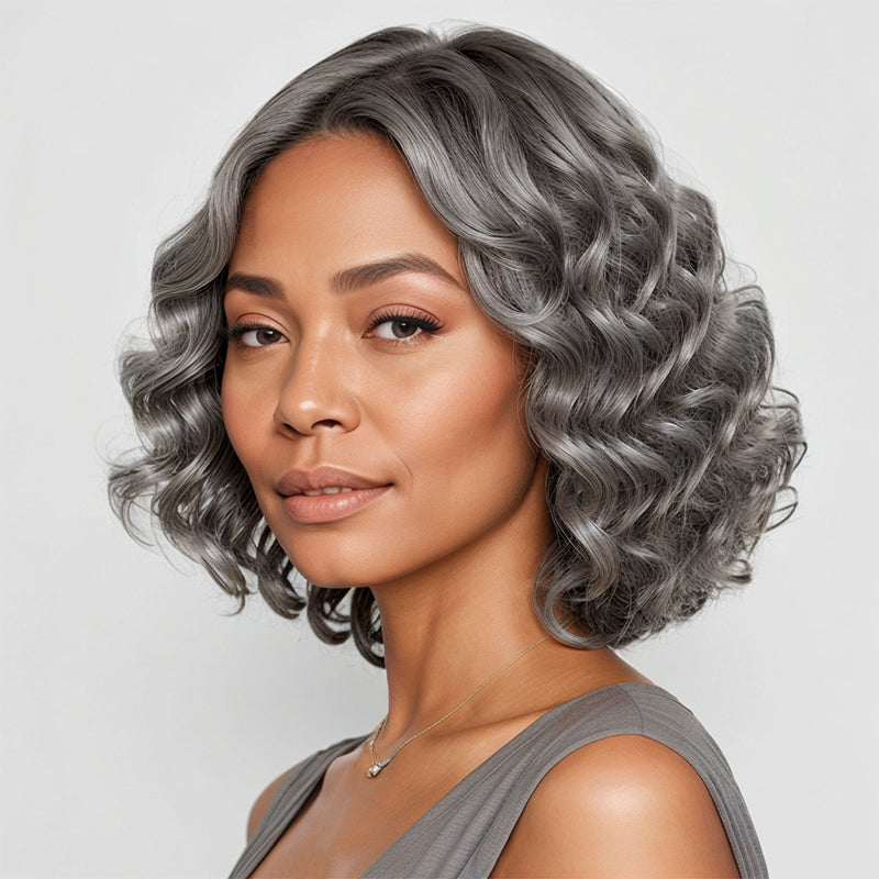 Salt And Pepper Wig