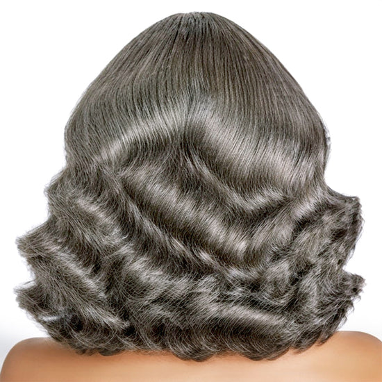 Trendy Limited Design | Salt And Pepper Loose Wave Glueless 5x5 Closure Lace Wig 100% Human Hair