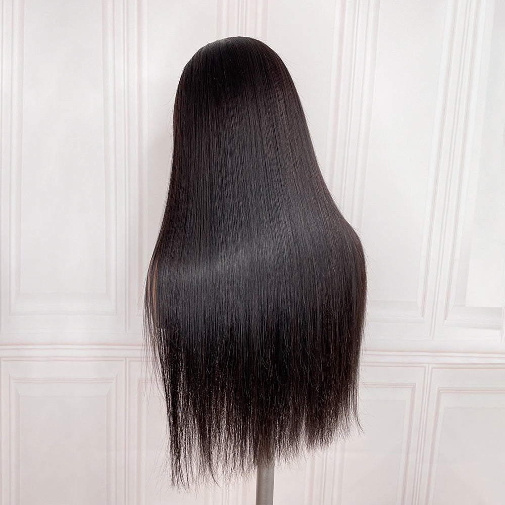 Load image into Gallery viewer, LinktoHair 13x4 Invisible HD Lace Frontal Silky Straight Human Hair Wig
