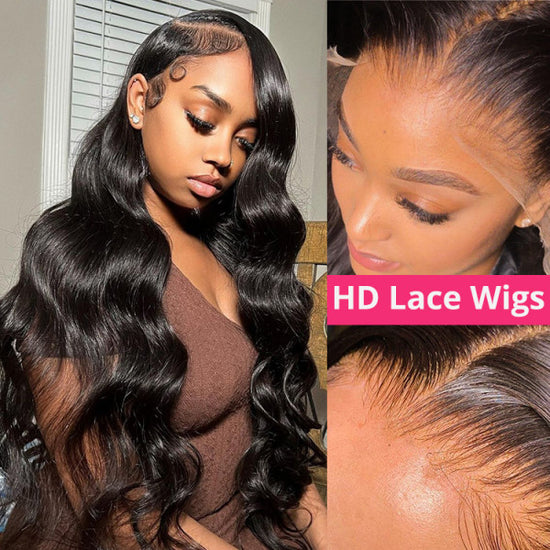 LinktoHair 13x4 HD Lace Frontal Body Wave Human Hair Wig